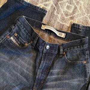 Vintage Diesel Mid Rise Straight Leg Jeans